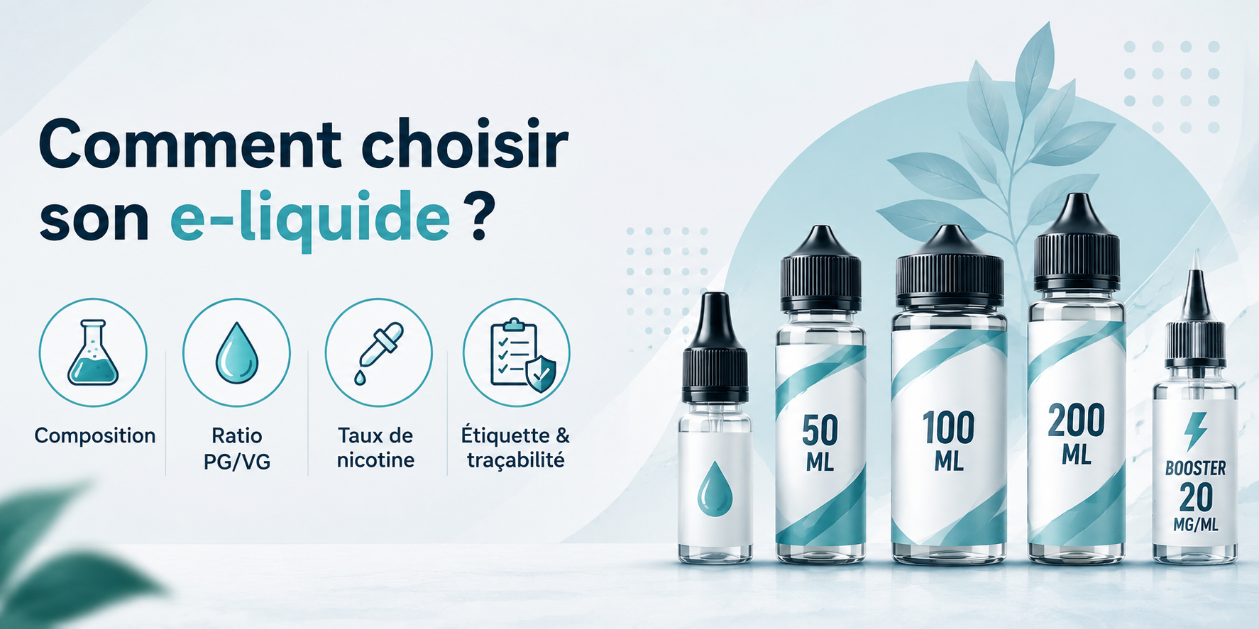 Guide pour choisir son e-liquide